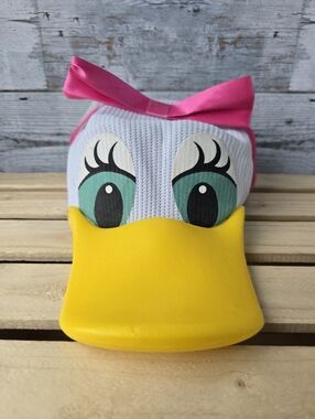 Vintage Disney Plastic Daisy Duck Mesh Hat Cap Child Kids